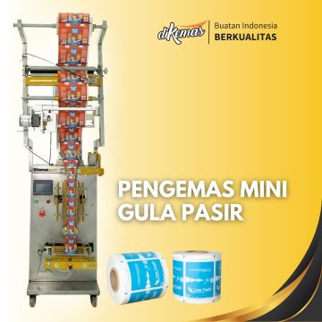 Mesin Pengemas Mini Gula Pasir diKemasPack - Square