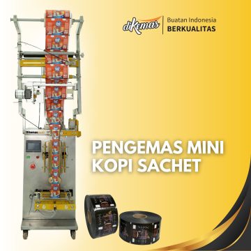 Mesin Pengemas Mini Kopi Sachet diKemasPack - Square