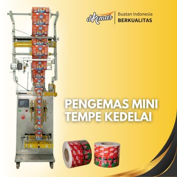 Mesin Pengemas Mini Tempe Kedelai diKemasPack - Square