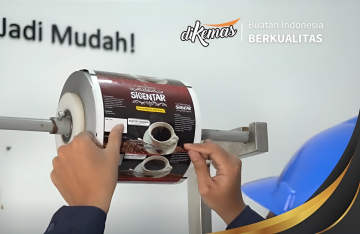 mesin packaging kopi mini